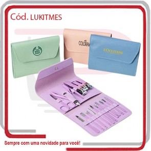 Kit Manicure com 16 Peças Estojo Tipo Envelope  20240809