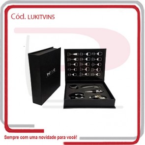 Kit Vinho Wine Box 5 Peças  869895