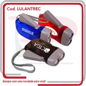 Lanterna Dínamo Punto Recarregável 2 Leds  73