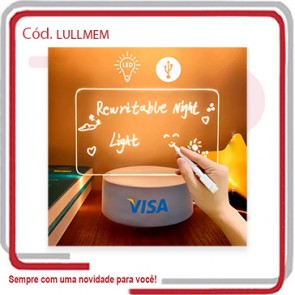 Luminária Led Memo para Recados 85674