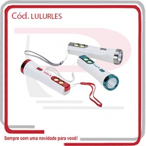 Lanterna Lumus Recarregável c_ Leds e 3 Estágios 44126