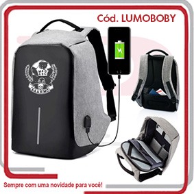 Mochila Importada Anti Furto Bobby USB 17890.
