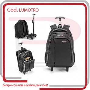 Mochila Importada Executiva Troley c_ Rodízio  15895
