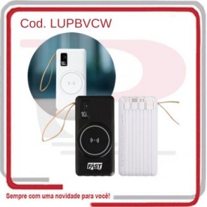 Bateria Power Bank Vega c_ 10K  Carrega Wireless   2232529