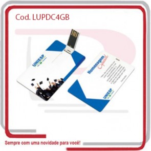 Pen Drive Cartão Color 4 GB 889