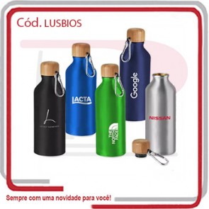 Squeeze Garrafa Bios em Alumínio 600 Ml 46549.