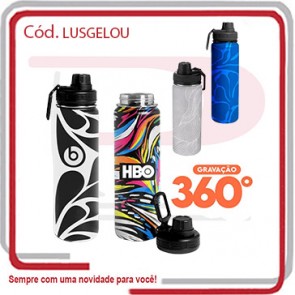 Squeeze Garrafa Estampa Loulou 710 Ml 360º  0304252
