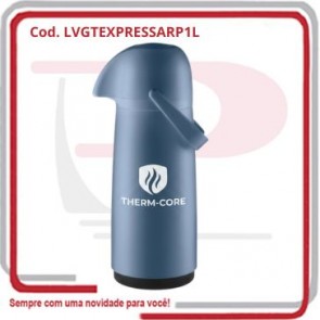 Garrafa Térmica Expressar Corpo Plástico Capacidade de 1 Litro