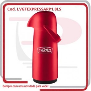 Garrafa Térmica Expressar Corpo Plástico Capacidade de 1,8 Litros.