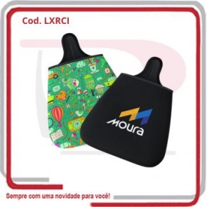 Lixeira p_ Carro Formato de Pá em IsoFlex Sublimado 18,5cm x 22cm+4 .