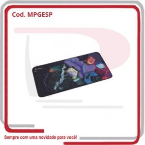Mouse Pad Gamer 90x40x3mm em Neoprene ...
