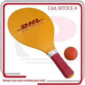 Frescobol Kit Eco Color Gripp 9 mm 40x21x0,9.