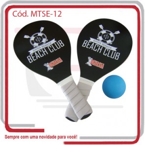 Frescobol Kit Eco Color 12 mm 40x19x1,2.