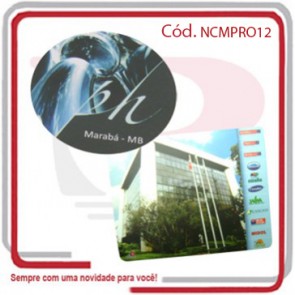 Mouse Pad Retangular ou Oval 23x18