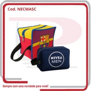 Necessaire Masculina em Neoprene 25cm x 20cmm x 20cm .