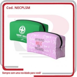 Necessaire Plus M em Neoprene 20cm x 13 x 6cm .