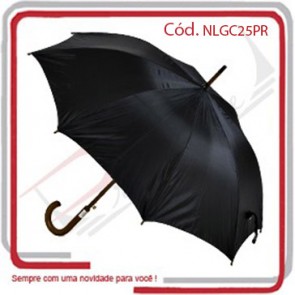 Guarda Chuva AUTOMÁTICO CABO BENGALA COLONIAL Madeira UV Interno 1,20 mts