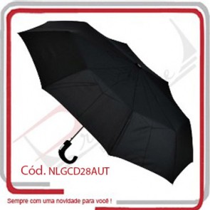 Guarda Chuva Retrátil Automático Aço 1,14 mts