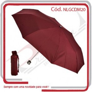 Guarda Chuva Mini Retrátil Manual Alumínio 1,10 Mts