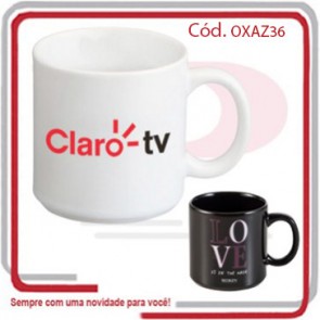Caneca Porcelana AZ12 330 Ml de Capacidade .