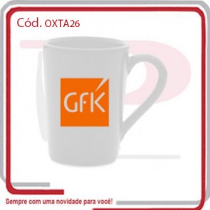 Caneca Cerâmica Tall 260 Ml de Capacidade .