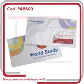 Porta Passagem c_ Aba e Botão em PVC 24,0x14,0 x5,0  