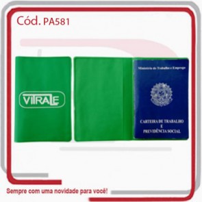 Porta Carteira de Trabalho PVC 9,5x13,5