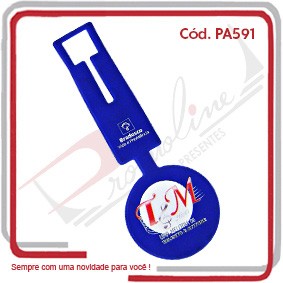 Etiqueta Tag de Bagagem em PVC 22 x 8