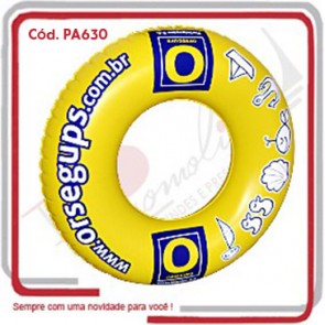Bóia Redonda Infantil Inflável PVC 66x23