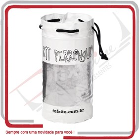 Mochila Cilíndrica Mini PVC p_ Embalagem 23x13