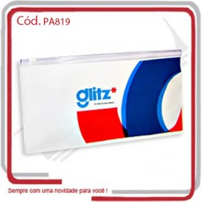 Envelope Porta Passagem Zip PVC 26,5x14