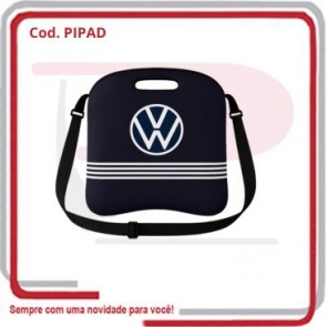 Porta Ipad c_ Zíper, Alça de Mão e Tiracolo em Neoprene 29cm x 29cm .