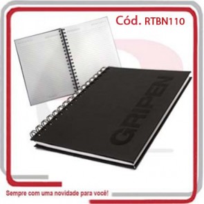 Caderno Executivo 100 Folhas em 3 Tamanhos 