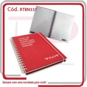 Caderno Promocional 100 Folhas Disponível em 3 Tamanhos   