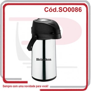 Garrafa Térmica Safira Inox Pressão 1 Litro _ SUSPENSO EM 03_02_26