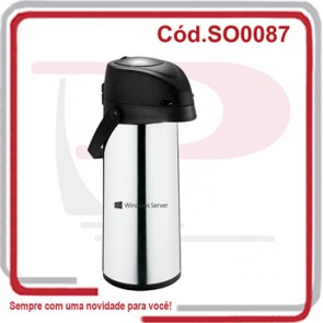 Garrafa Térmica Safira Inox Pressão 1,9 Litros _  SUSPENSO EM 03_02_26