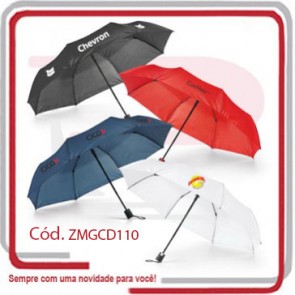 Guarda Chuva Retrátil Automático 3 Seções 1,10 mt  