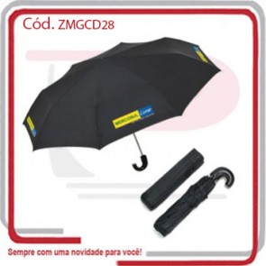 Guarda Chuva Retrátil Aço 1,00 Mt. de Diâmetro